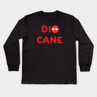 Dio Cane Kids Long Sleeve T-Shirt